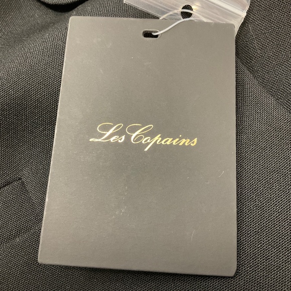 LES COPAINS BLACK 2021 CROPPED WOOL BLAZER - Picture 5 of 5